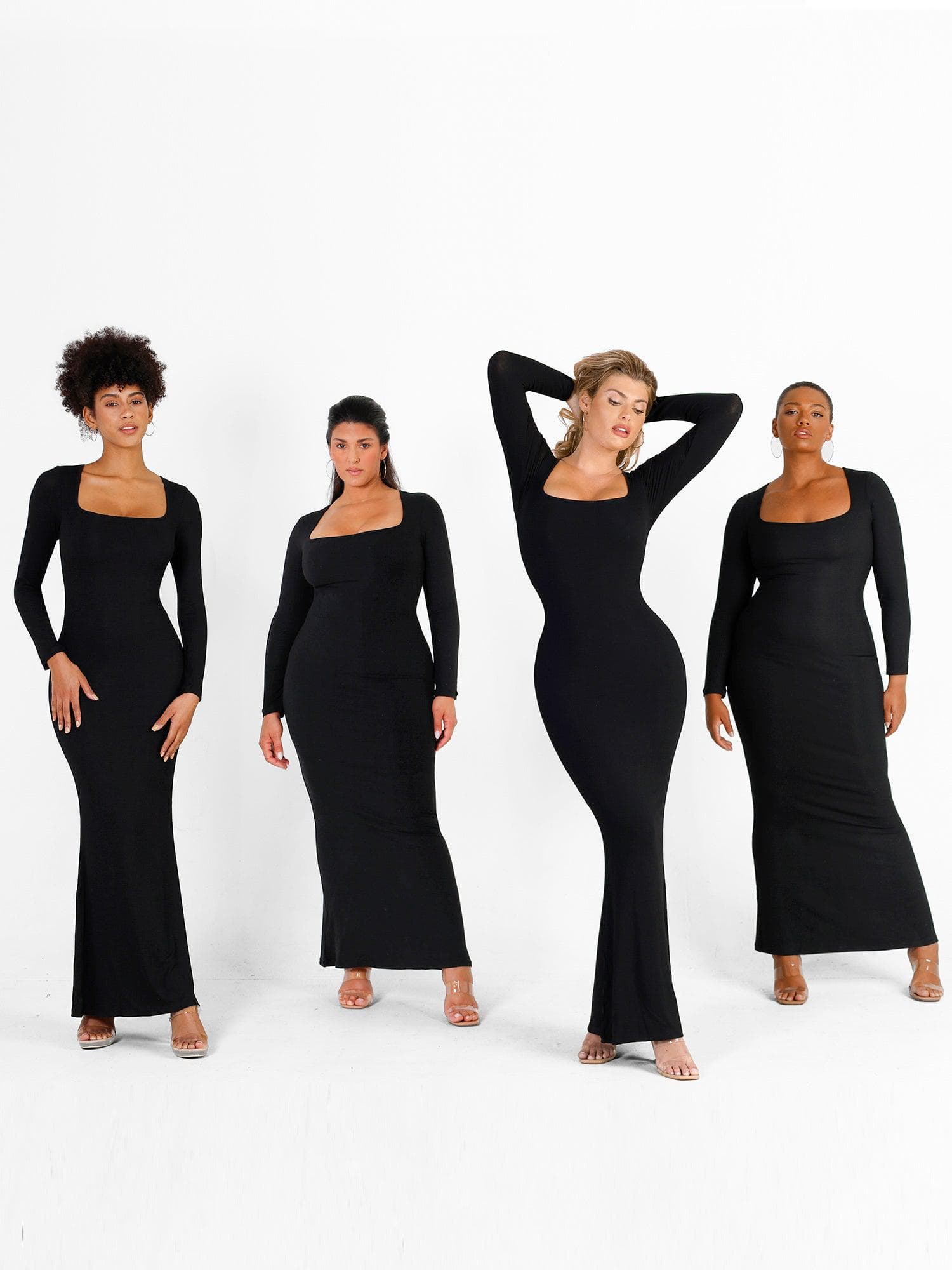 London Twins™ | Shapewear Soft Modal Sculpting Dresses